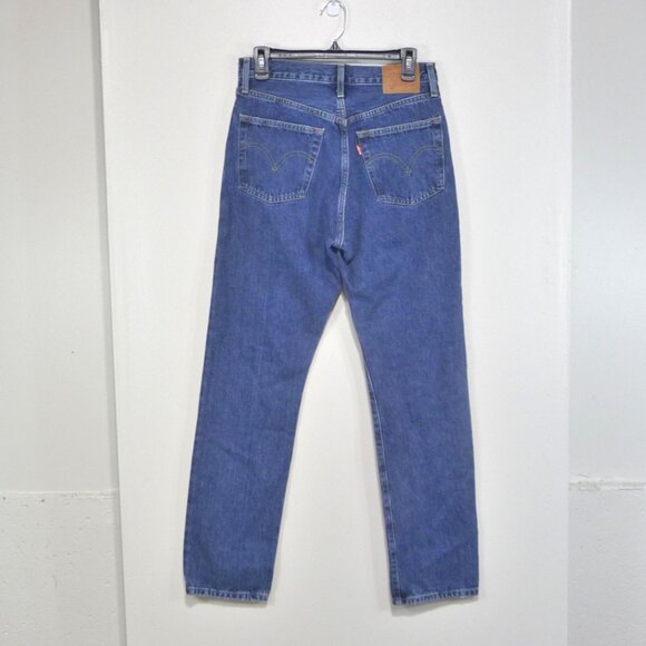 LEVI'S PREMIUM 501 BUTTON FLY JEANS 27X30 - Picture 2 of 10